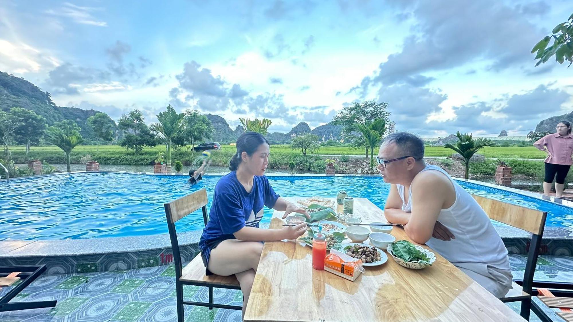 Tam Coc Moutainside Homestay Ninh Bình Exteriör bild